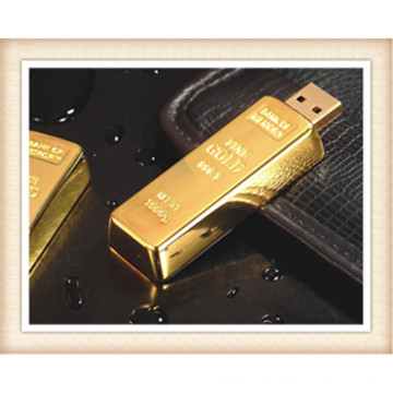 8GB Stick Form Golden Bar USB-Flash-Laufwerk (EM025)